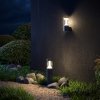 Minimalistyczny słupek ogrodowy zewnętrzna lampa stojąca czarna Koln MAYTONI O590FL-L8B4K1
